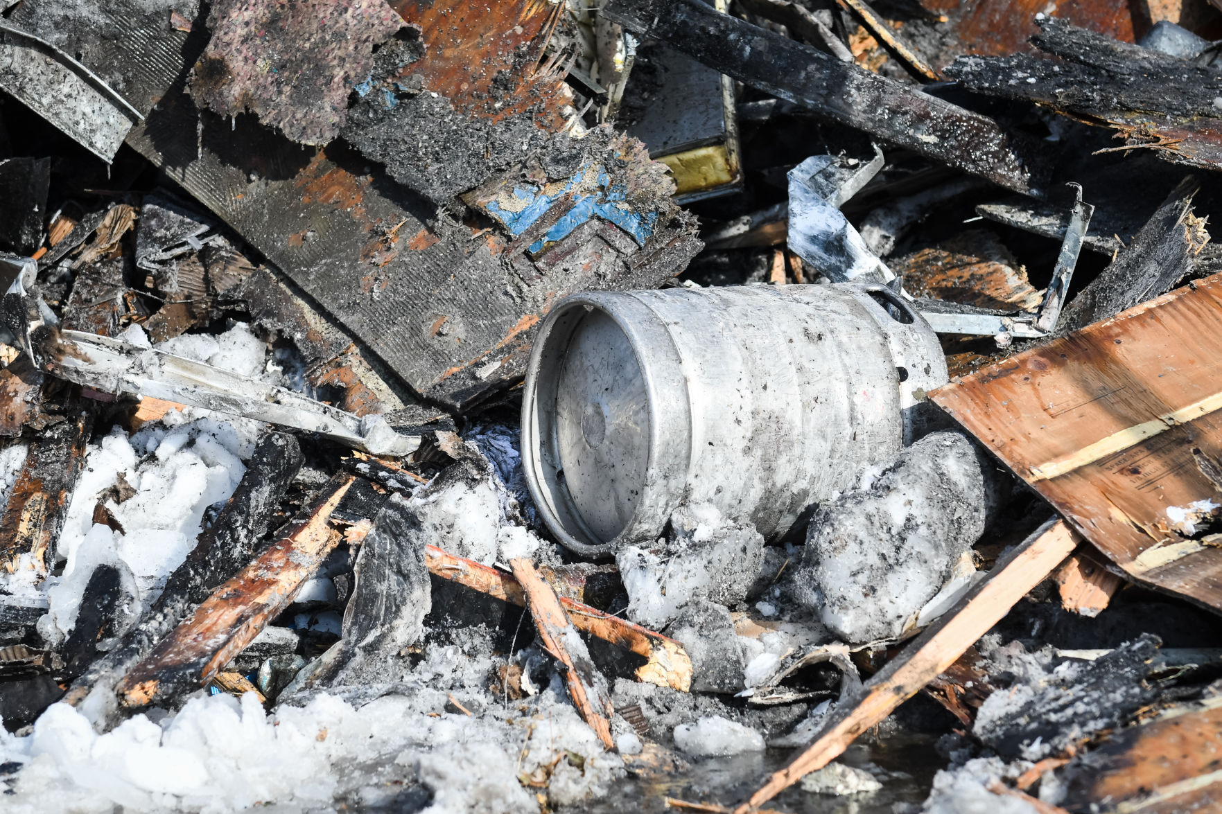 Captain's Table fire aftermath